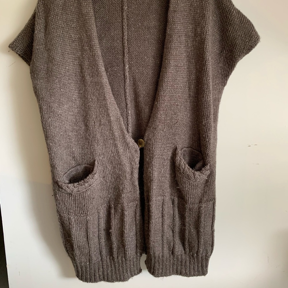 Oversized Maje Cardigan wool blend
